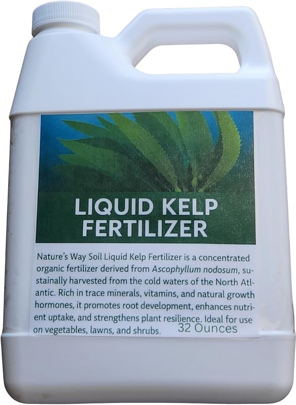 Liquid Kelp Fertilizer - Organic Seaweed Extract